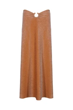 Bottoms-Johanna Ortiz Rainstorm Skirt In Peach