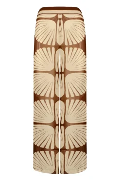 Bottoms-Johanna Ortiz Rapsodia Del Rio Pant In Brown