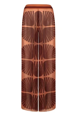 Bottoms-Johanna Ortiz Rapsodia Del Rio Pants In Terracota