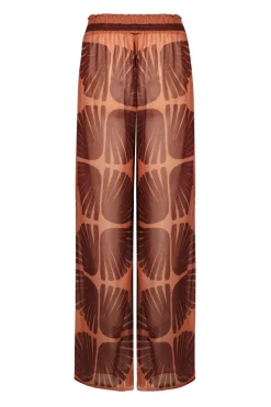 Bottoms-Johanna Ortiz Rapsodia Del Rio Pants In Terracota