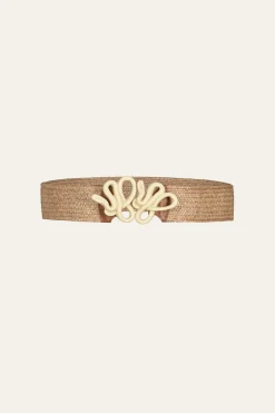 Belts-Johanna Ortiz Rhythmic Ripple Belt In Pink
