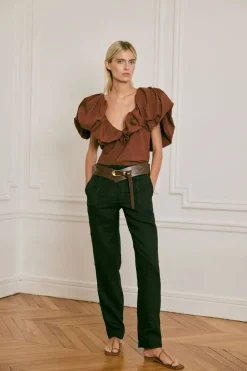 Belts-Johanna Ortiz Rodeo Revelry Belt In Chocolate