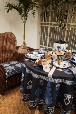 Dinnerware-Johanna Ortiz Saimiri Dessert Plate In Blue Set Of 2