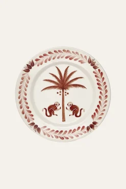 Trending Now-Johanna Ortiz Saimiri Dessert Plate In Magenta Set Of 2