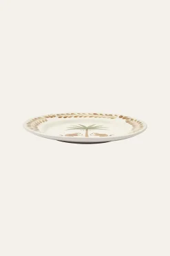 Dinnerware-Johanna Ortiz Saimiri Dessert Plate In Mustard Set Of 2