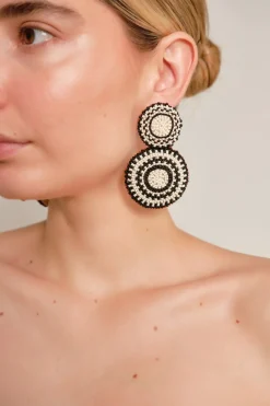 Jewelry-Johanna Ortiz Savage Ornaments Earrings In Black