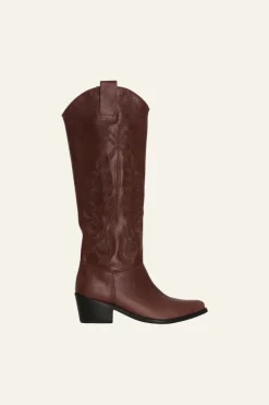 Shoes-Johanna Ortiz Scenes Of Life Boots In Chocolat Noir