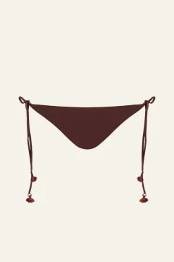 Swimwear-Johanna Ortiz Sheshea Bikini Bottom In Chocolate