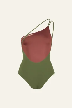Swimwear-Johanna Ortiz Shuka Onepiece In Military
