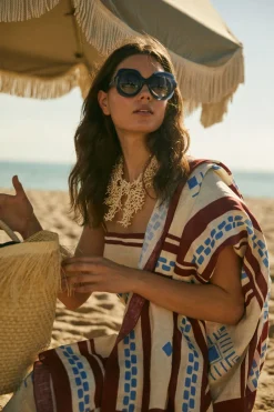 Jewelry-Johanna Ortiz Sol Inti Necklace In Ecru