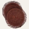 Trending Now-Johanna Ortiz Sol Naciente Placemat In Terracota Set Of 4