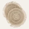 Table Linens-Johanna Ortiz Sol Naciente Placemat In Ecru Set Of 4
