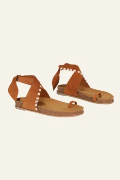 Shoes-Johanna Ortiz Song Leader Sandals In Brown
