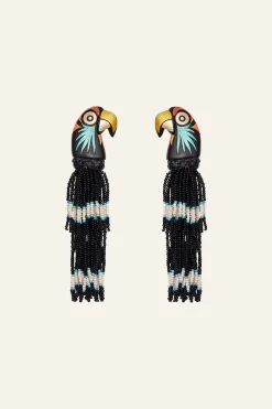 Jewelry-Johanna Ortiz Sortilegio Earrings In Black