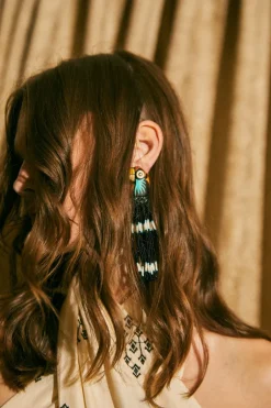 Jewelry-Johanna Ortiz Sortilegio Earrings In Black
