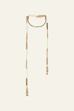 Jewelry-Johanna Ortiz Stampede Necklace In Ecru