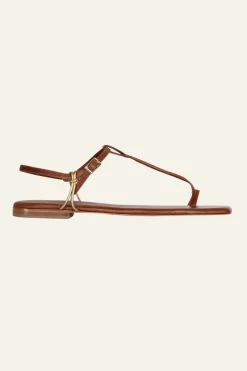 Shoes-Johanna Ortiz Sun Downer Sandals In Brown