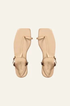 Shoes-Johanna Ortiz Sun Downer Sandals In Nude