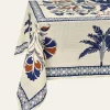 Trending Now-Johanna Ortiz Suzani Amazonico Rectangular Tablecloth In Blue