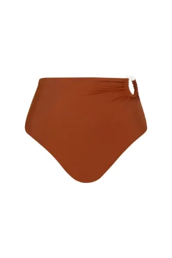 Swimwear-Johanna Ortiz Taita Bikini Bottom In Terracota