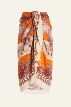 Pareos & Coverups-Johanna Ortiz Tangerine Cartagena Grace Pareo