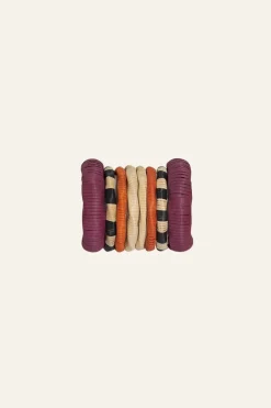Jewelry-Johanna Ortiz The Elongo Bangles Set In Violet