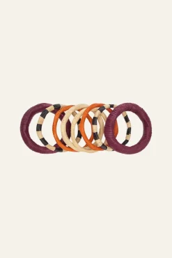 Jewelry-Johanna Ortiz The Elongo Bangles Set In Violet