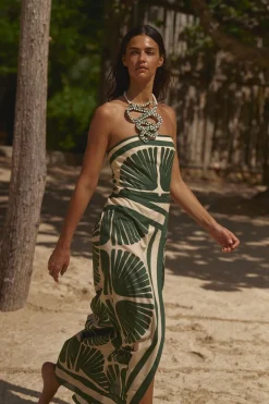 Jewelry-Johanna Ortiz The Great Serpent Necklace In Green