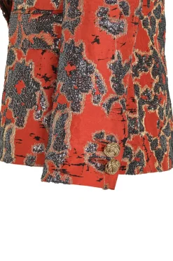 Outerwear-Johanna Ortiz Truly Treasured Blazer In Orange