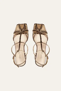 Shoes-Johanna Ortiz Veracruz Heels In Copper