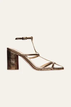 Shoes-Johanna Ortiz Veracruz Heels In Copper